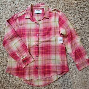 Old Navy Plaid Button up